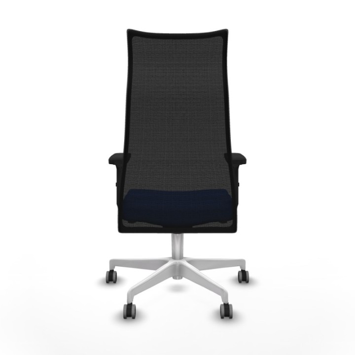 Albacete malla sincro malla negra bali azul brazos 2D base blanca ruedas 65mm engomadas