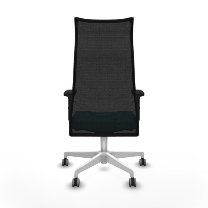 Albacete malla sincro malla negra bali turquesa brazos 2D base blanca ruedas 65mm engomadas