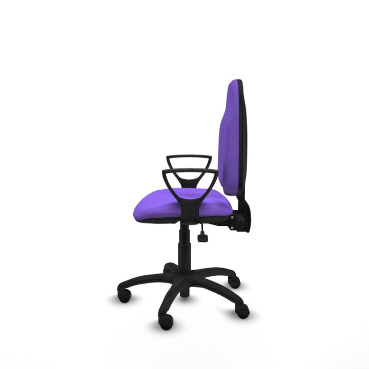 Algarra AS bali lila brazos fijos base poliamida ruedas nailon 50mm