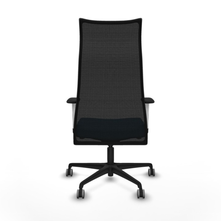 Albacete malla sincro malla negra bali verde petroleo brazos blancos base nailon ruedas 65mm engomadas