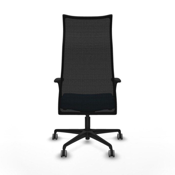 Albacete malla sincro malla negra bali verde petroleo brazos 1D base nailon ruedas 65mm engomadas