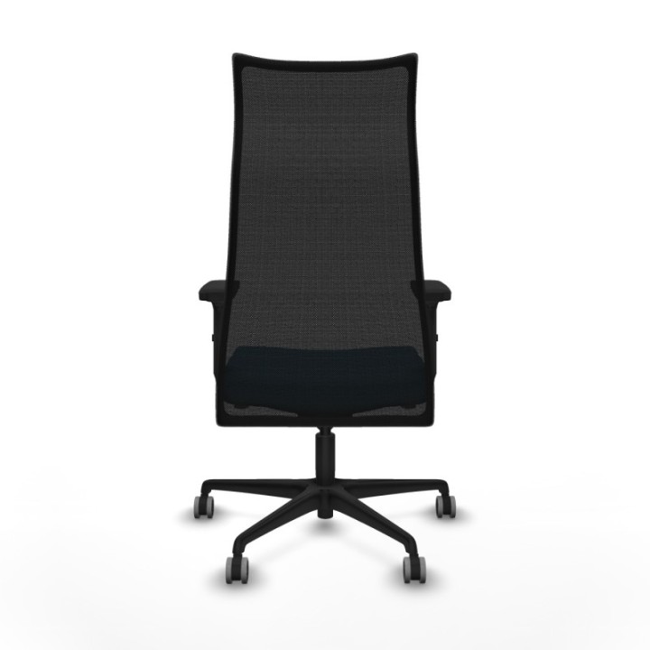 Albacete malla sincro malla negra bali verde petroleo brazos 2D base nailon ruedas 65mm engomadas