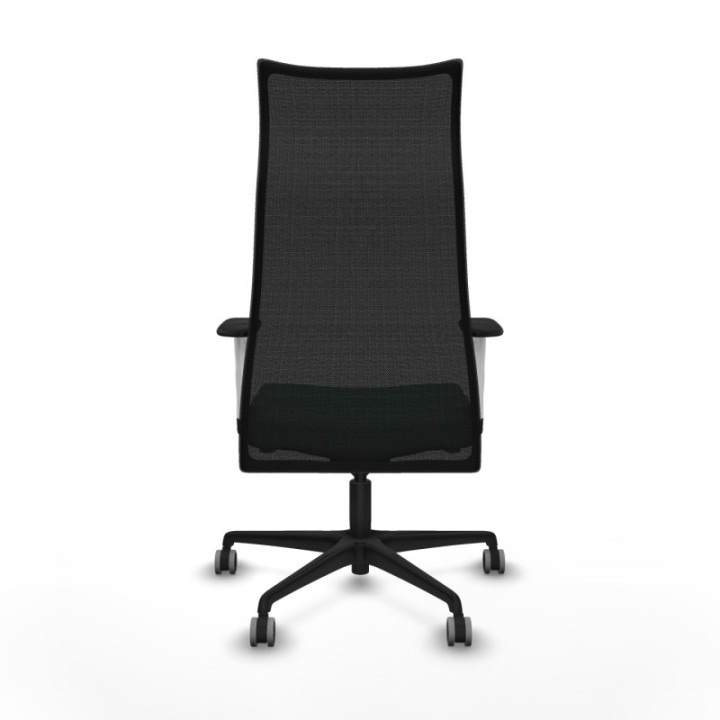 Albacete malla sincro malla negra bali verde esmeralda brazos blancos base nailon ruedas 65mm engomadas