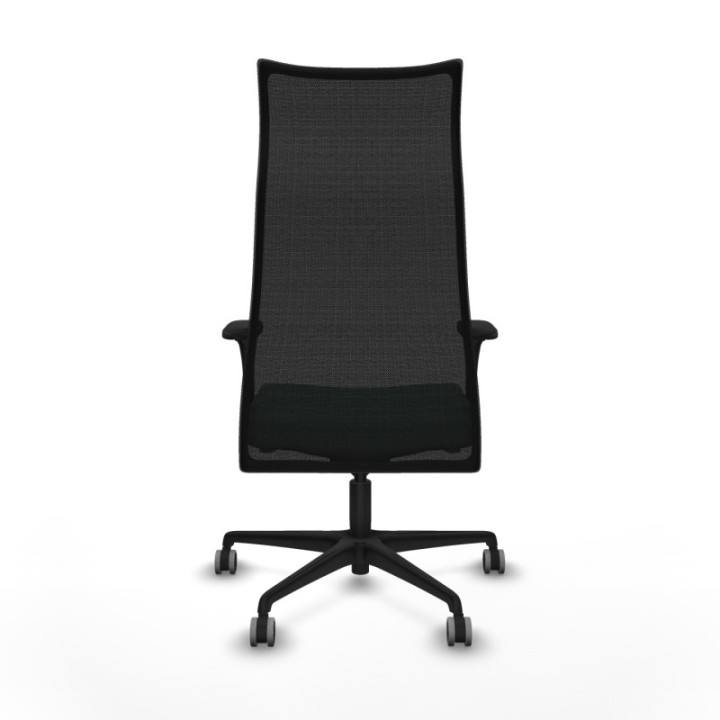 Albacete malla sincro malla negra bali verde esmeralda brazos 1D base nailon ruedas 65mm engomadas