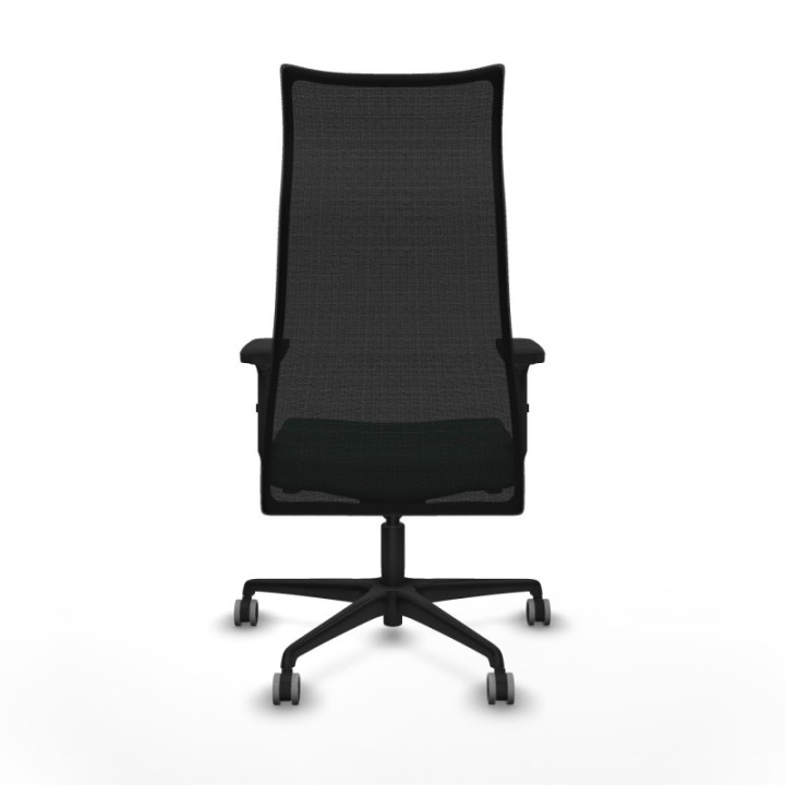 Albacete malla sincro malla negra bali verde esmeralda brazos 2D base nailon ruedas 65mm engomadas