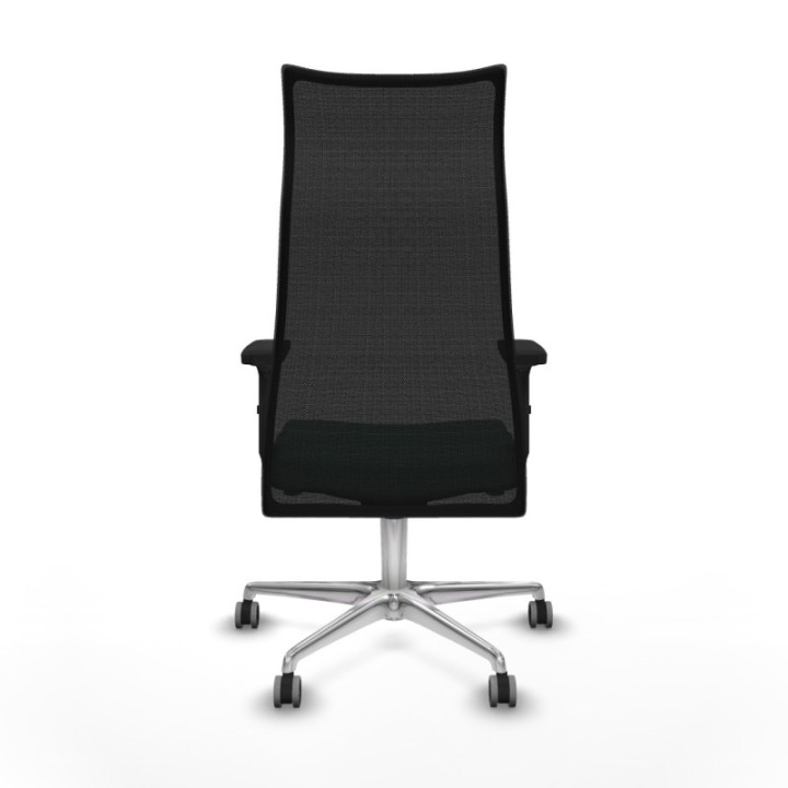 Albacete malla sincro malla negra bali verde esmeralda brazos 2D base aluminio ruedas 65mm engomadas