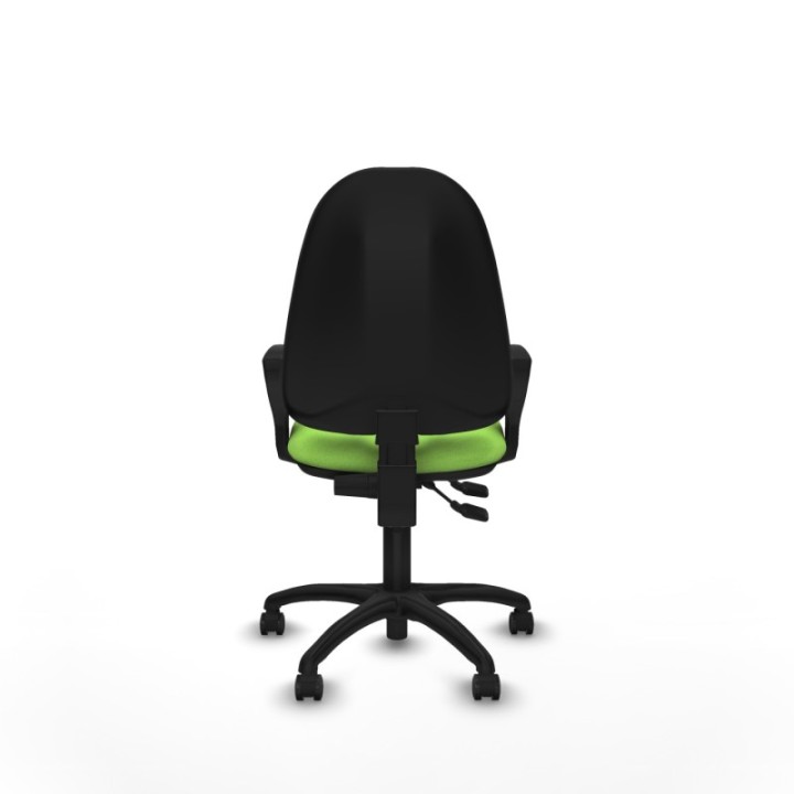 Algarra CPDM bali pistacho brazos fijos base poliamida ruedas autofrenantes 50mm