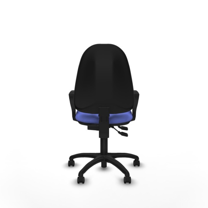 Algarra CPDM bali azul claro brazos fijos base poliamida ruedas autofrenantes 50mm