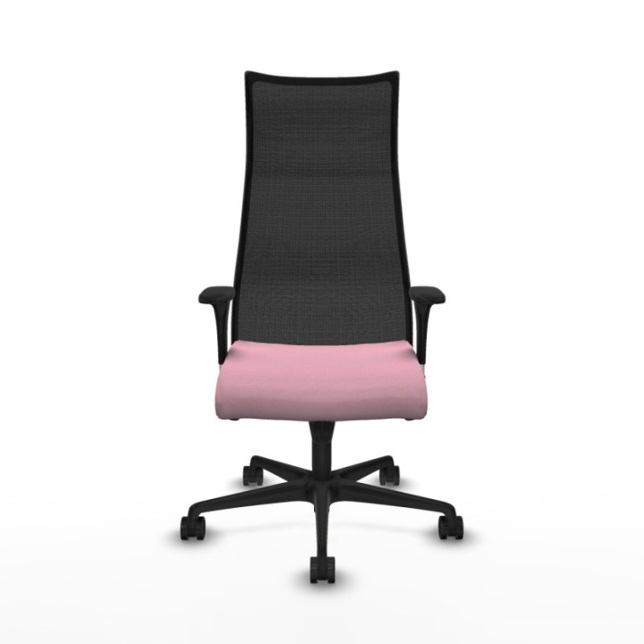 Albacete malla sincro malla negra bali rosa brazos 1D base nailon ruedas 65 mm nailon