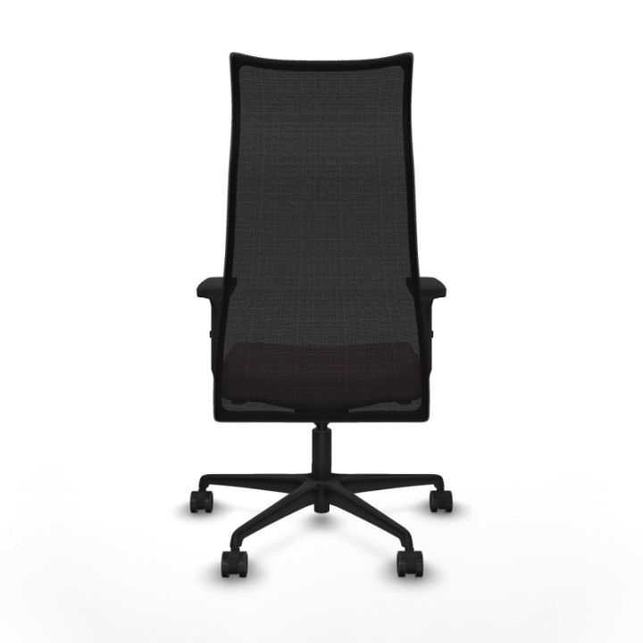 Albacete malla sincro malla negra bali rosa brazos 2D base nailon ruedas 65 mm nailon