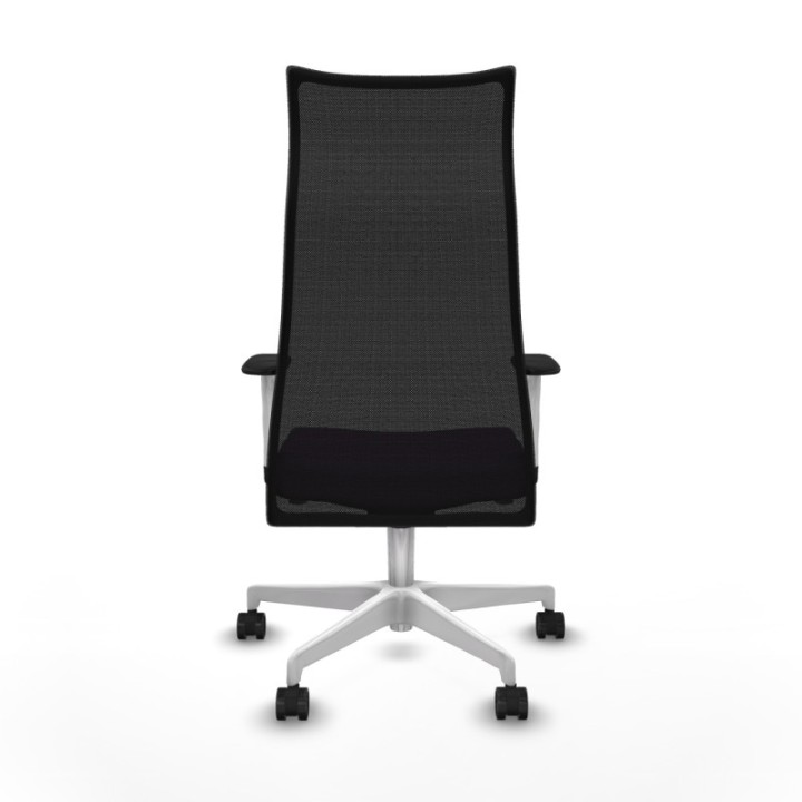 Albacete malla sincro malla negra bali morado brazos blancos base blanca ruedas 65 mm nailon