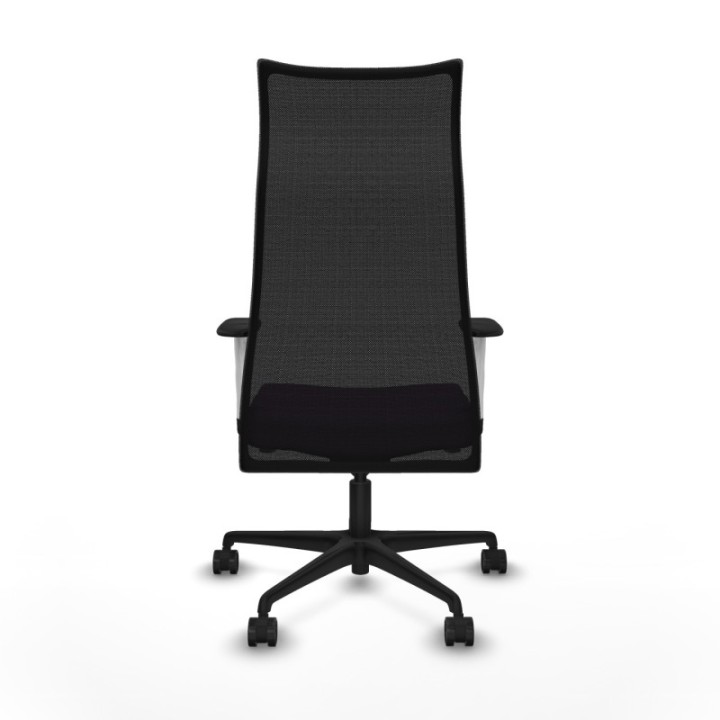 Albacete malla sincro malla negra bali morado brazos blancos base nailon ruedas 65 mm nailon