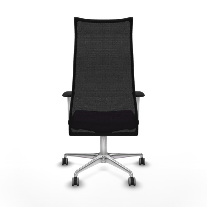 Albacete malla sincro malla negra bali morado brazos blancos base aluminio ruedas 65mm engomadas