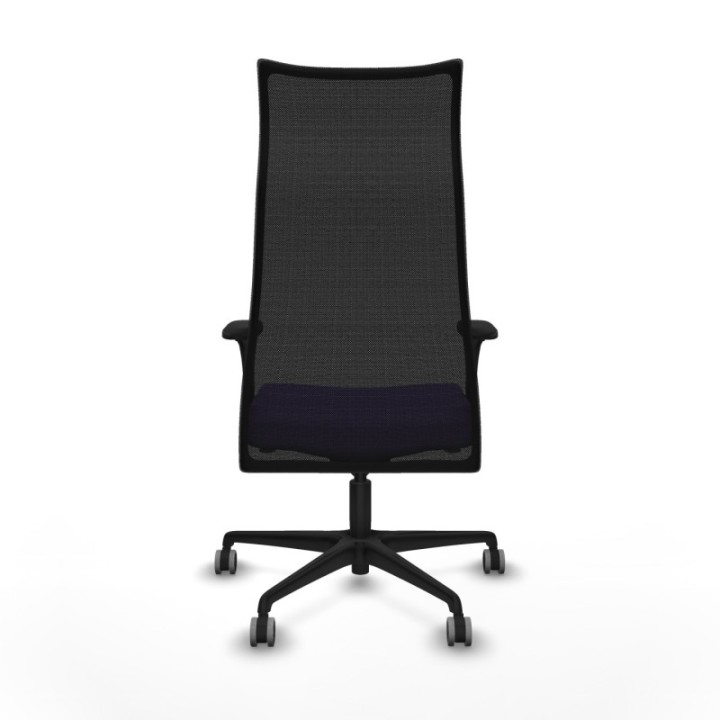 Albacete malla sincro malla negra bali lila brazos 1D base nailon ruedas 65mm engomadas