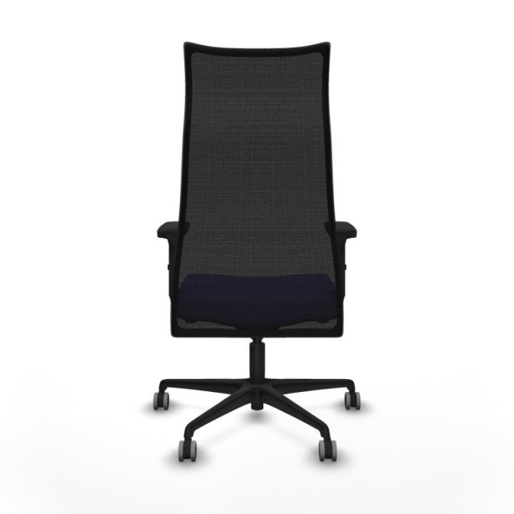 Albacete malla sincro malla negra bali lila brazos 2D base nailon ruedas 65mm engomadas