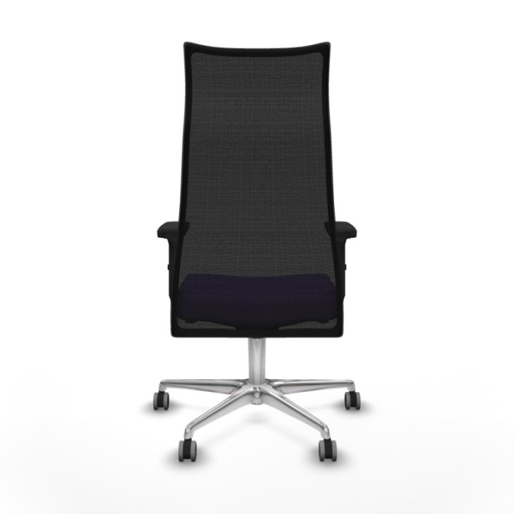 Albacete malla sincro malla negra bali lila brazos 2D base aluminio ruedas 65mm engomadas