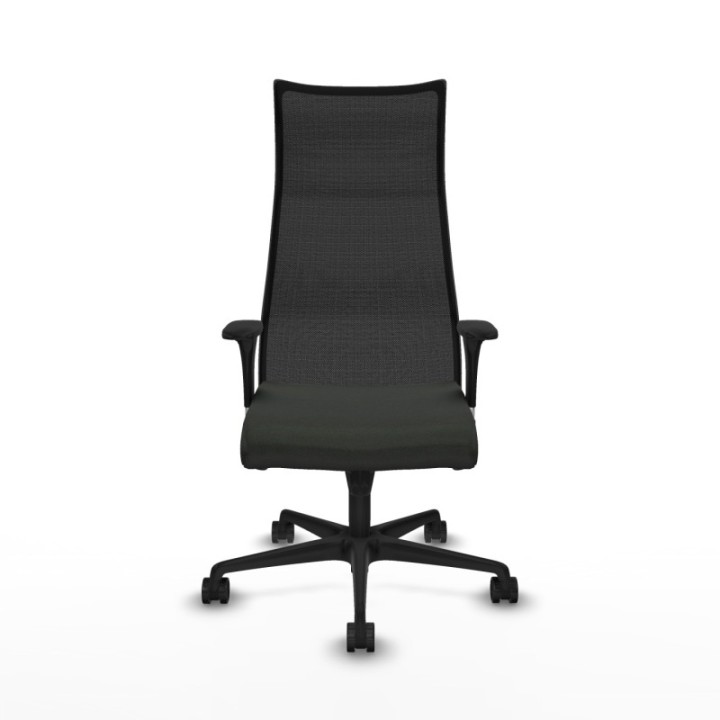 Albacete malla sincro malla negra bali negro brazos 1D base nailon ruedas 65 mm nailon