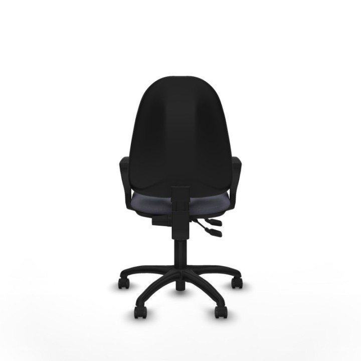 Algarra CPDM bali gris oscuro brazos fijos base poliamida ruedas autofrenantes 50mm