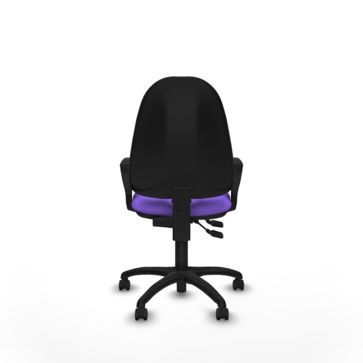 Algarra CPDM bali lila brazos fijos base poliamida ruedas autofrenantes 50mm