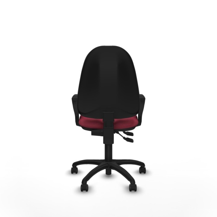 Algarra CPDM bali granate brazos fijos base poliamida ruedas autofrenantes 50mm