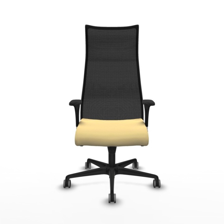 Albacete malla sincro malla negra similpiel crema brazos 1D base nailon ruedas 65mm engomadas