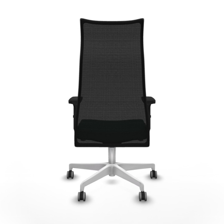 Albacete malla sincro malla negra similpiel verde botella brazos 2D base blanca ruedas 65mm engomadas