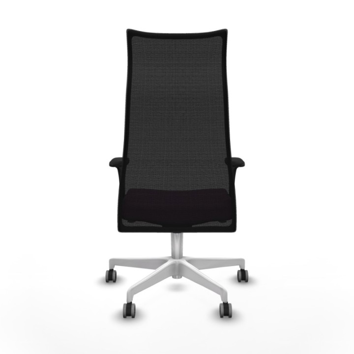 Albacete malla sincro malla negra similpiel morado brazos 1D base blanca ruedas 65mm engomadas