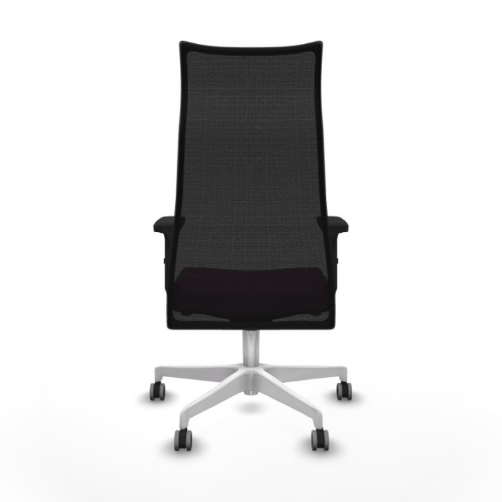 Albacete malla sincro malla negra similpiel morado brazos 2D base blanca ruedas 65mm engomadas