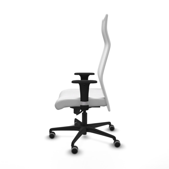 Albacete malla XL sincro malla blanca bali blanco brazos 1D base nailon ruedas 65mm engomadas