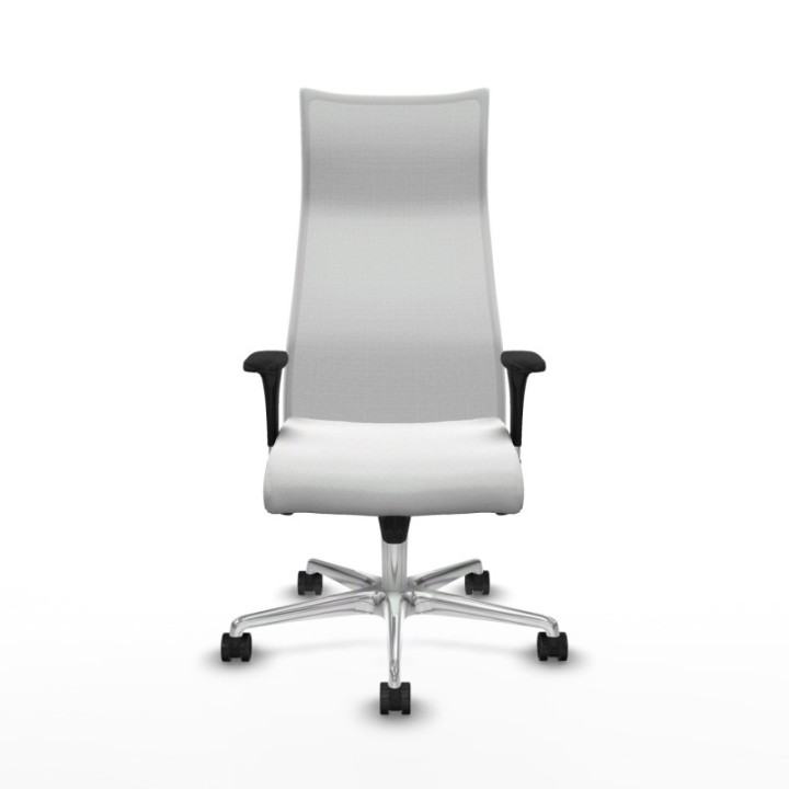 Albacete malla XL sincro malla blanca bali blanco brazos 1D base aluminio ruedas 65mm nailon