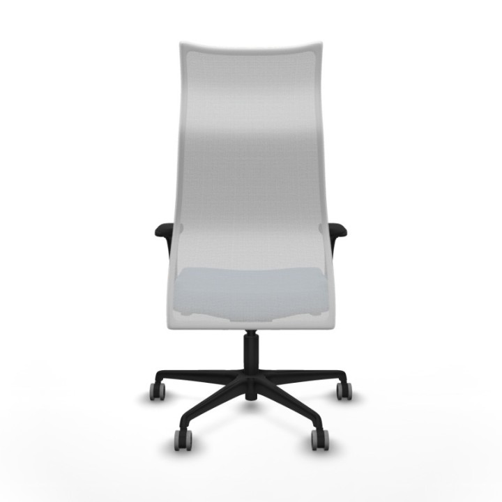 Albacete malla XL sincro malla blanca bali azul cielo brazos 1D base nailon ruedas 65mm engomadas