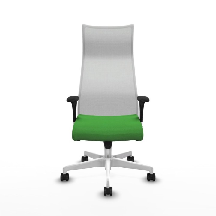 Albacete malla XL sincro malla blanca bali verde brazos 1D base blanca ruedas 65mm nailon