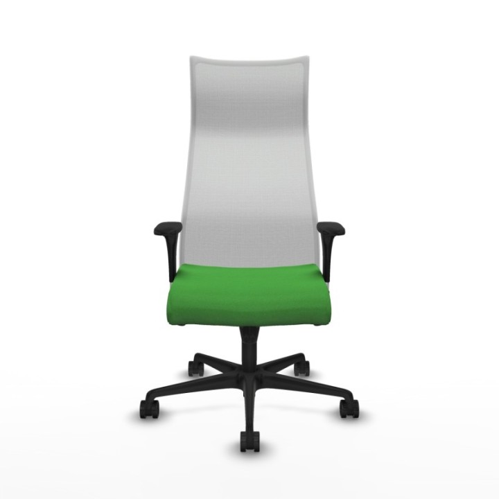 Albacete malla XL sincro malla blanca bali verde brazos 1D base nailon ruedas 65mm nailon