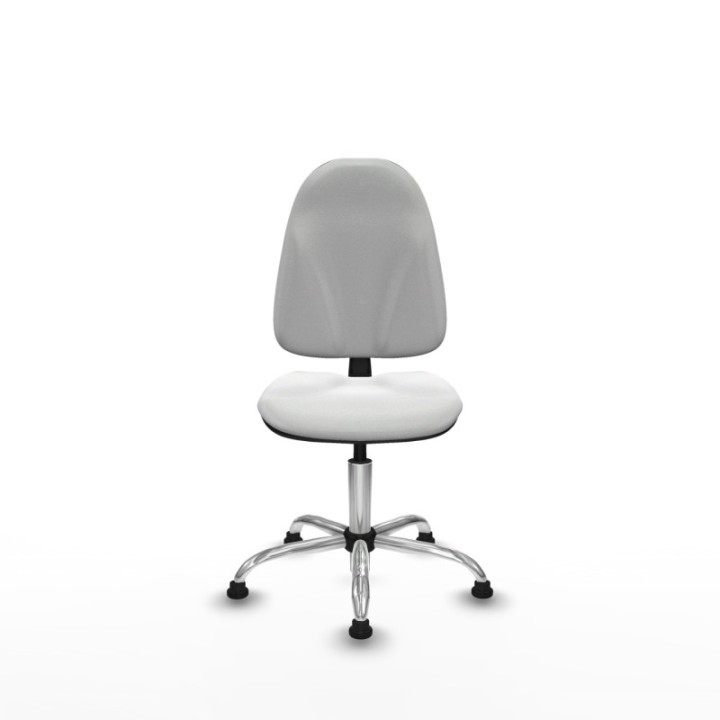 Algarra CP bali blanco base cromada topes