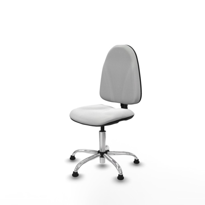 Algarra CP bali blanco base cromada topes