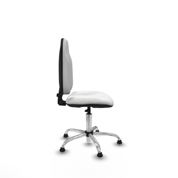 Algarra CP bali blanco base cromada topes