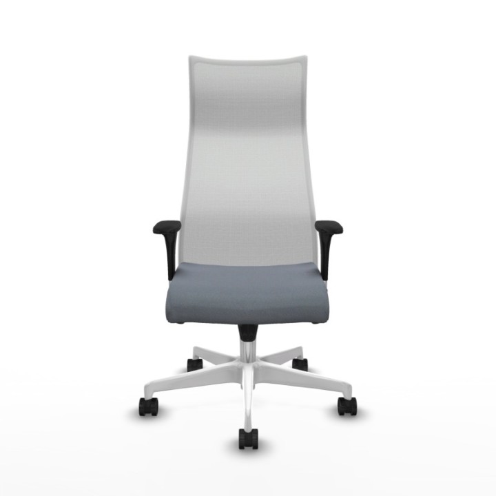 Albacete malla XL sincro malla blanca bali gris brazos 1D base blanca ruedas 65mm nailon