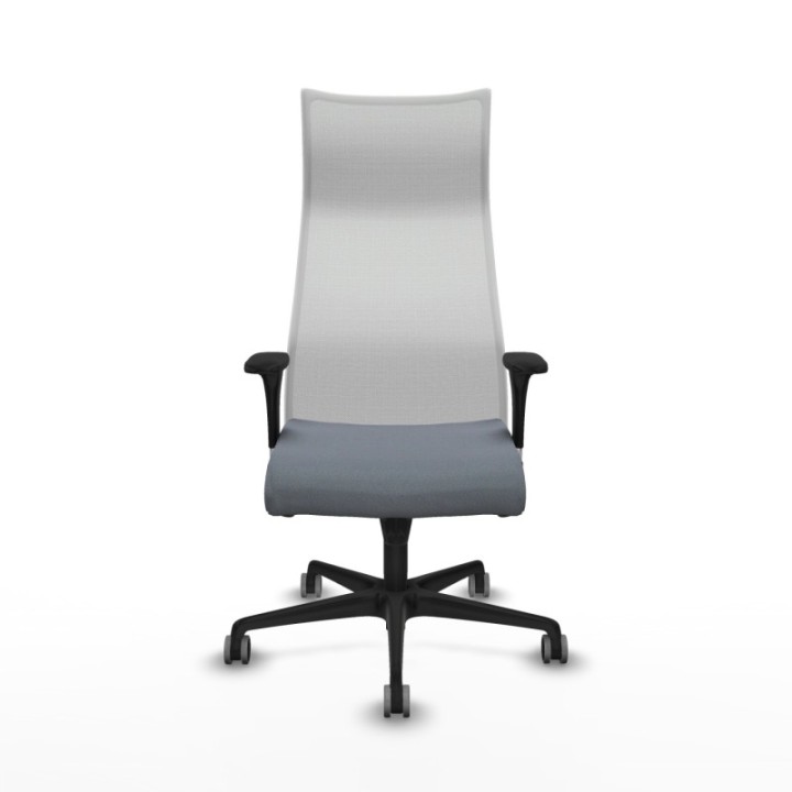 Albacete malla XL sincro malla blanca bali gris brazos 1D base nailon ruedas 65mm engomadas