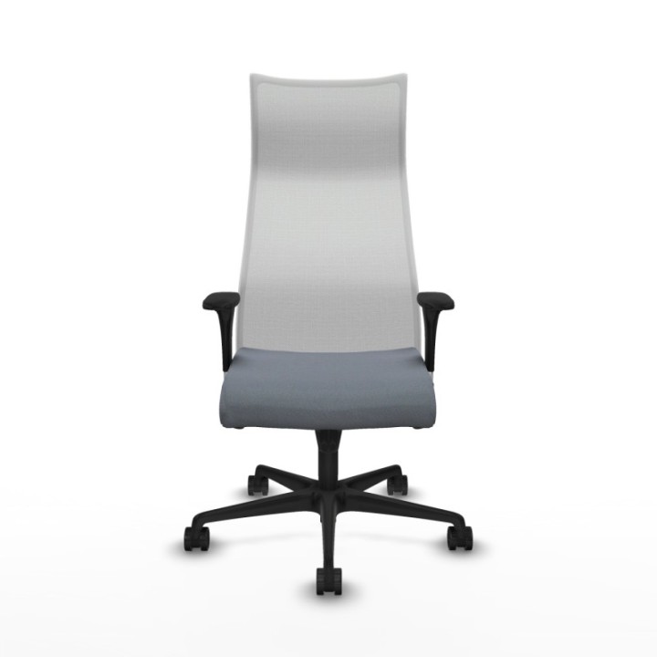 Albacete malla XL sincro malla blanca bali gris brazos 1D base nailon ruedas 65mm nailon