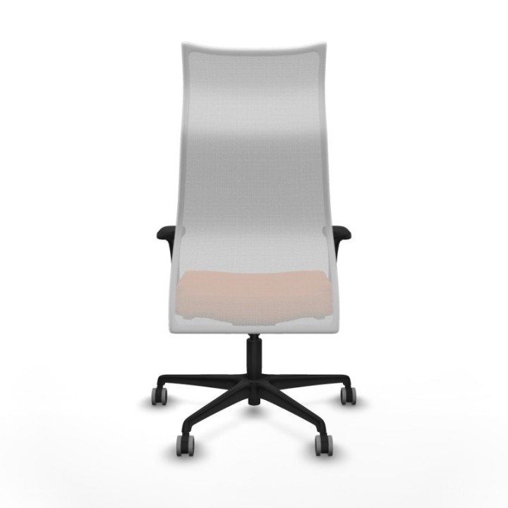 Albacete malla XL sincro malla blanca bali naranja brazos 1D base nailon ruedas 65mm engomadas