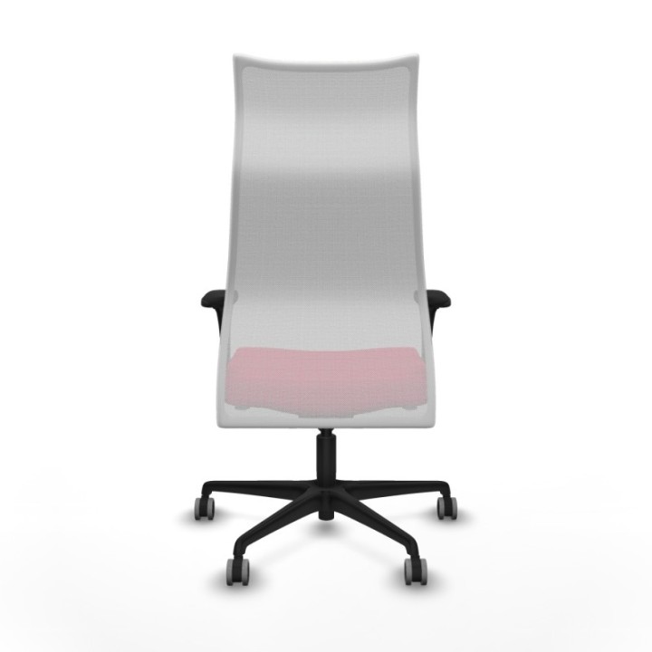 Albacete malla XL sincro malla blanca bali rojo brazos 1D base nailon ruedas 65mm engomadas