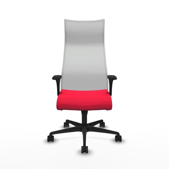 Albacete malla XL sincro malla blanca bali rojo brazos 1D base nailon ruedas 65mm nailon