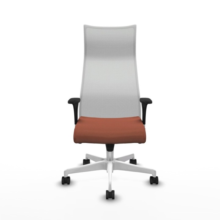 Albacete malla XL sincro malla blanca bali marrón brazos 1D base blanca ruedas 65mm nailon