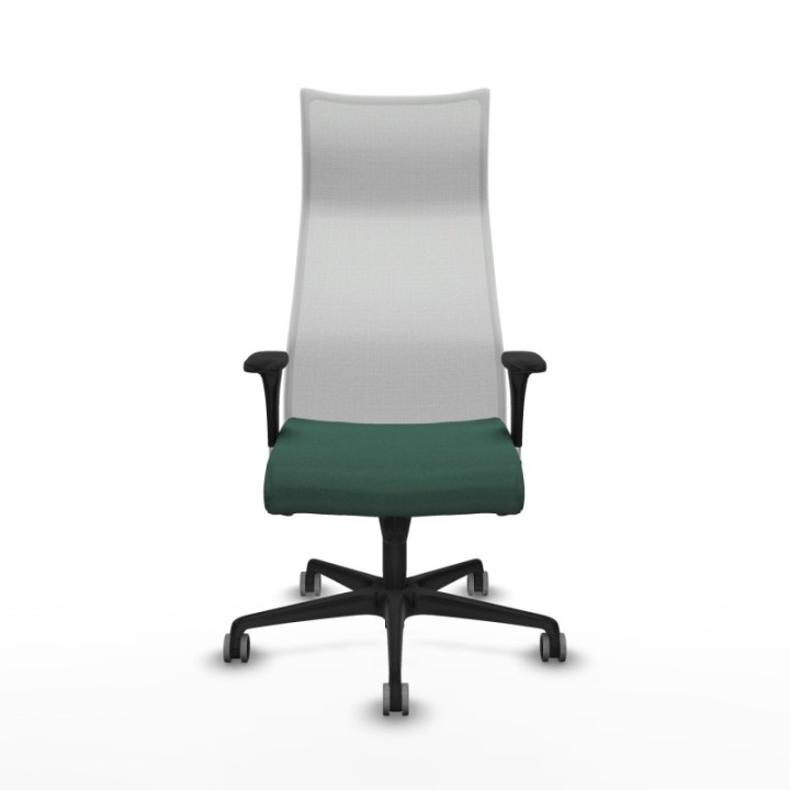 Albacete malla XL sincro malla blanca bali verde botella brazos 1D base nailon ruedas 65mm engomadas