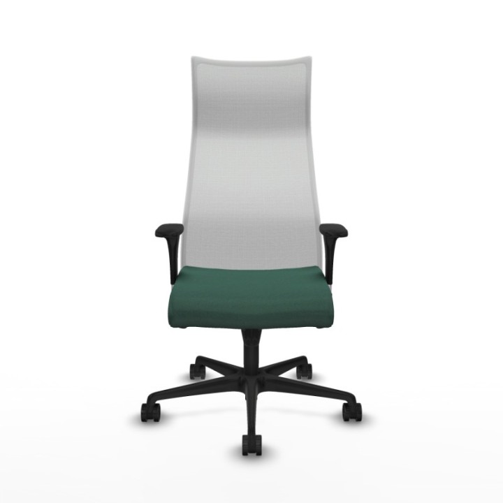 Albacete malla XL sincro malla blanca bali verde botella brazos 1D base nailon ruedas 65mm nailon