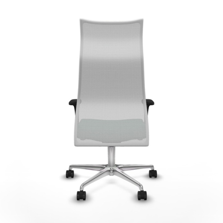 Albacete malla XL sincro malla blanca bali verde botella brazos 1D base aluminio ruedas 65mm nailon