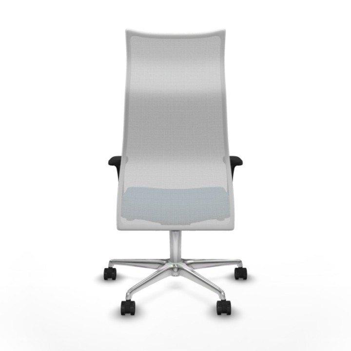 Albacete malla XL sincro malla blanca bali verde petroleo brazos 1D base aluminio ruedas 65mm nailon