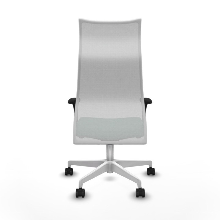 Albacete malla XL sincro malla blanca bali verde esmeralda brazos 1D base blanca ruedas 65mm nailon