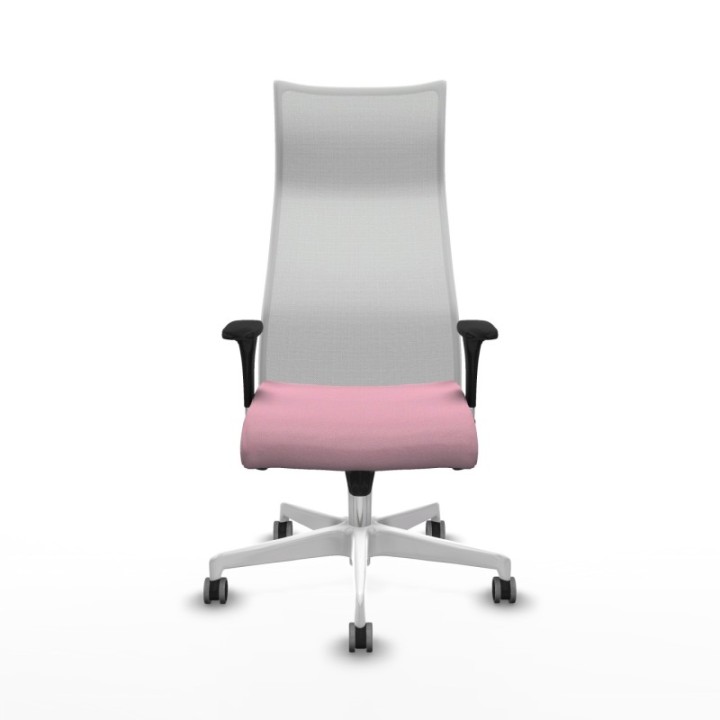 Albacete malla XL sincro malla blanca bali rosa brazos 1D base blanca ruedas 65mm engomadas