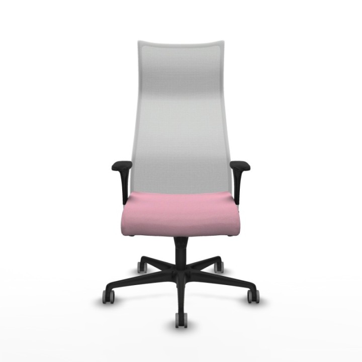 Albacete malla XL sincro malla blanca bali rosa brazos 1D base nailon ruedas 65mm engomadas